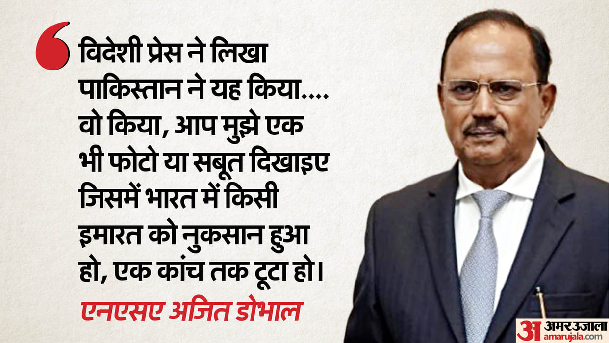 NSA Ajit Doval slams the foreign media over Operation Sindoor, at IIT Madras