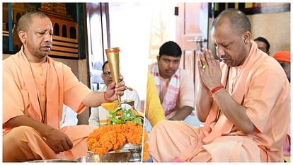 Sawan 2025 CM Yogi Performs Rudrabhishek on First Day of Shravan Prays for Peace and Prosperity of UP Citizens