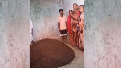 बाबा ने समाधि बनाकर किया ज़िंदा निकालने का दावा।