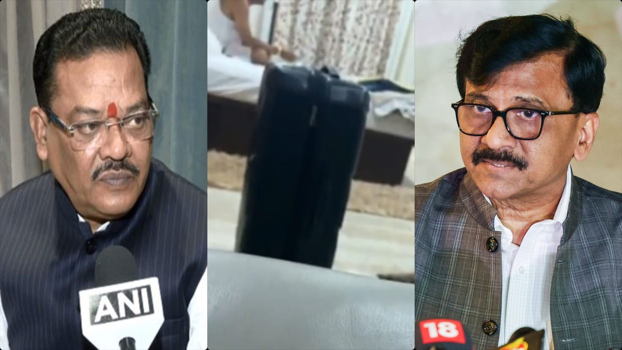 Shiv Sena minister’s ‘cash bag’ video goes viral, he says only clothes in bag