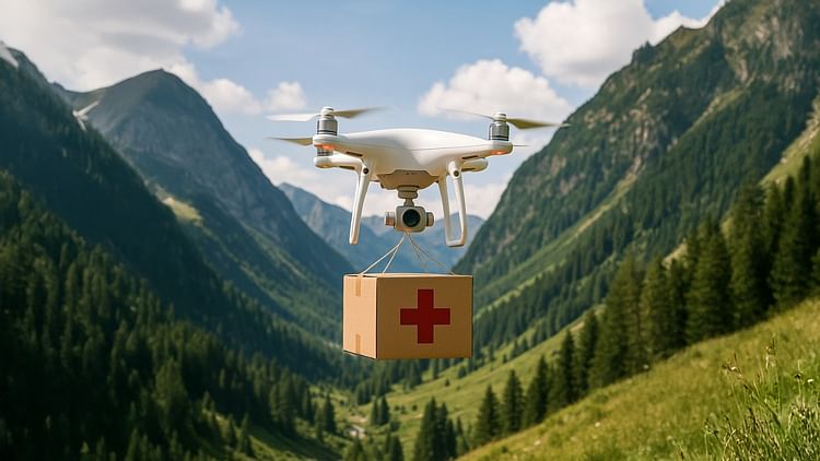 Drone Tech: 'सेना की मेडिकल सेवा जल्द पहाड़ी इलाकों में ड्रोन से पहुंचाएगी खून-दवाएं', एएफएमएस डीजी का एलान