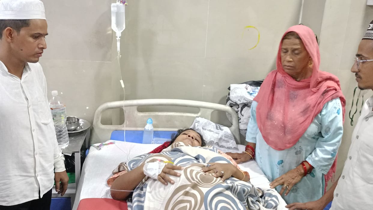 Post mortem of newborn was done after 21 hours process under camera surveillance report awaited