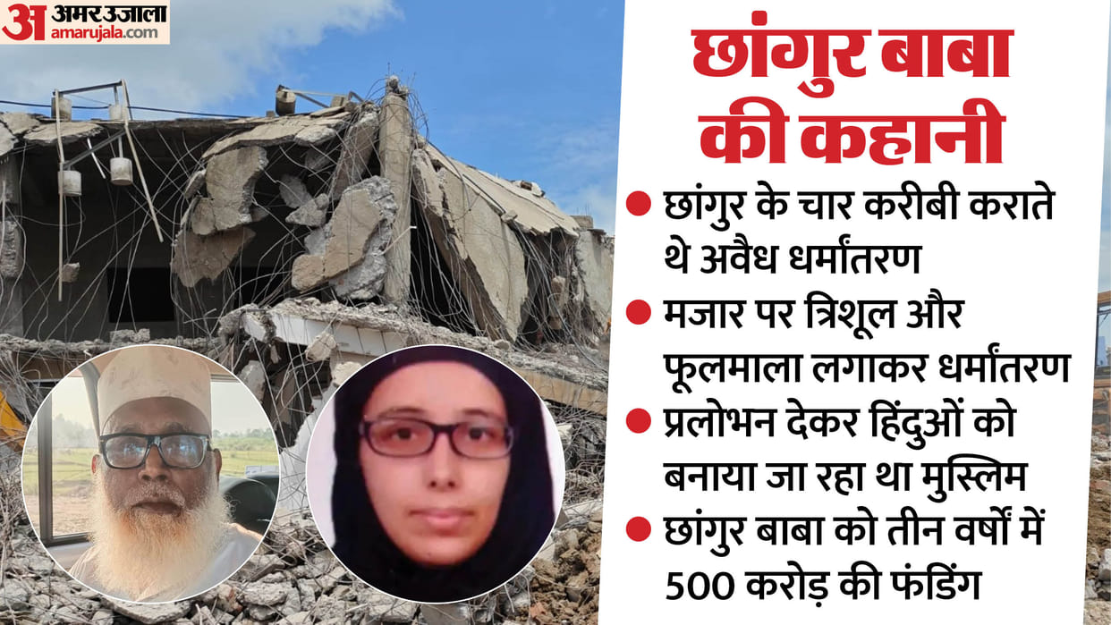 Chhangur Baba Rs 12 Crore Mansion Demolished: From Lavish Parties to Rubble, Locals Shocked by Hidden Plans