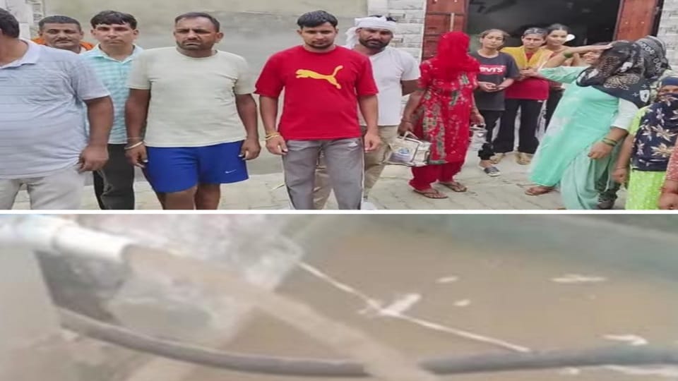 50 people fell ill after drinking dirty water in Baba Ladana village
