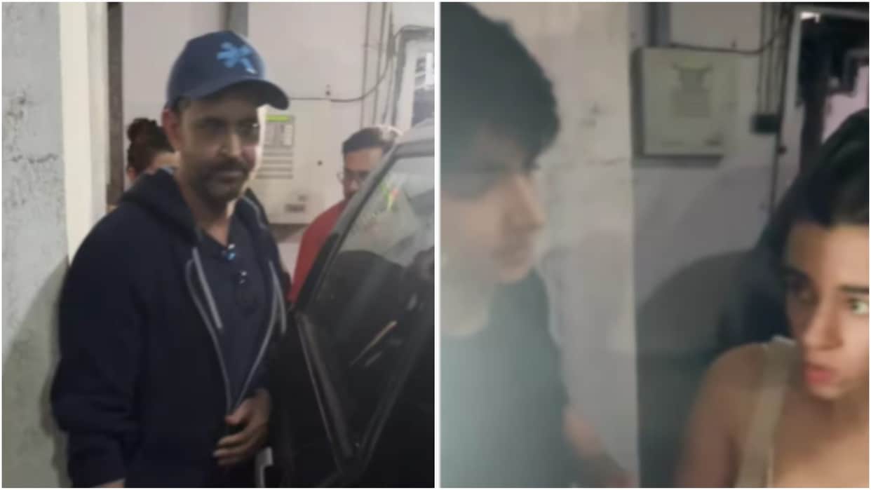 hrithik roshan movie date with saba azad and son hridaan after war 2 wraps