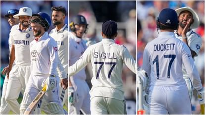 India vs England Lord's Test Controversy on Day 3 Shubhman Gill vs Zak Crawley Ind vs Eng