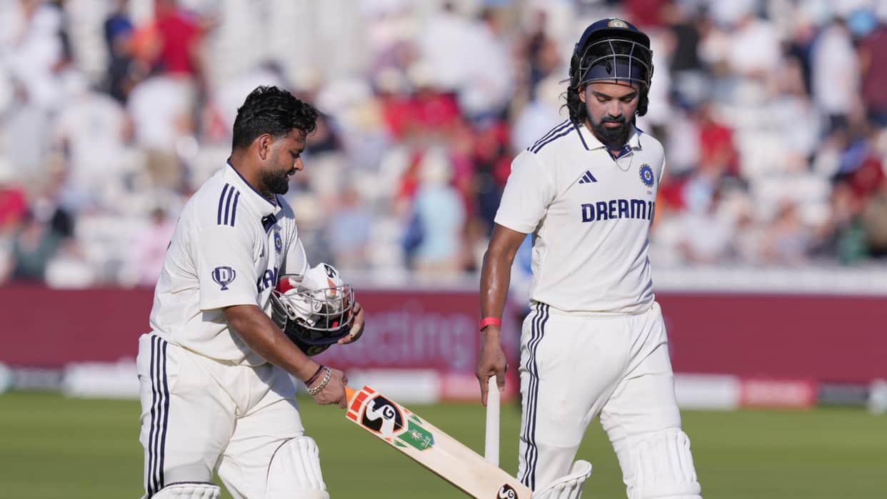 'He was in lot of pain gripping the bat', KL Rahul on Rishabh Pant finger injury update IND vs ENG Lords Test