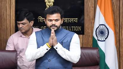 केंद्रीय नागरिक उड्डयन मंत्री राम मोहन नायडू