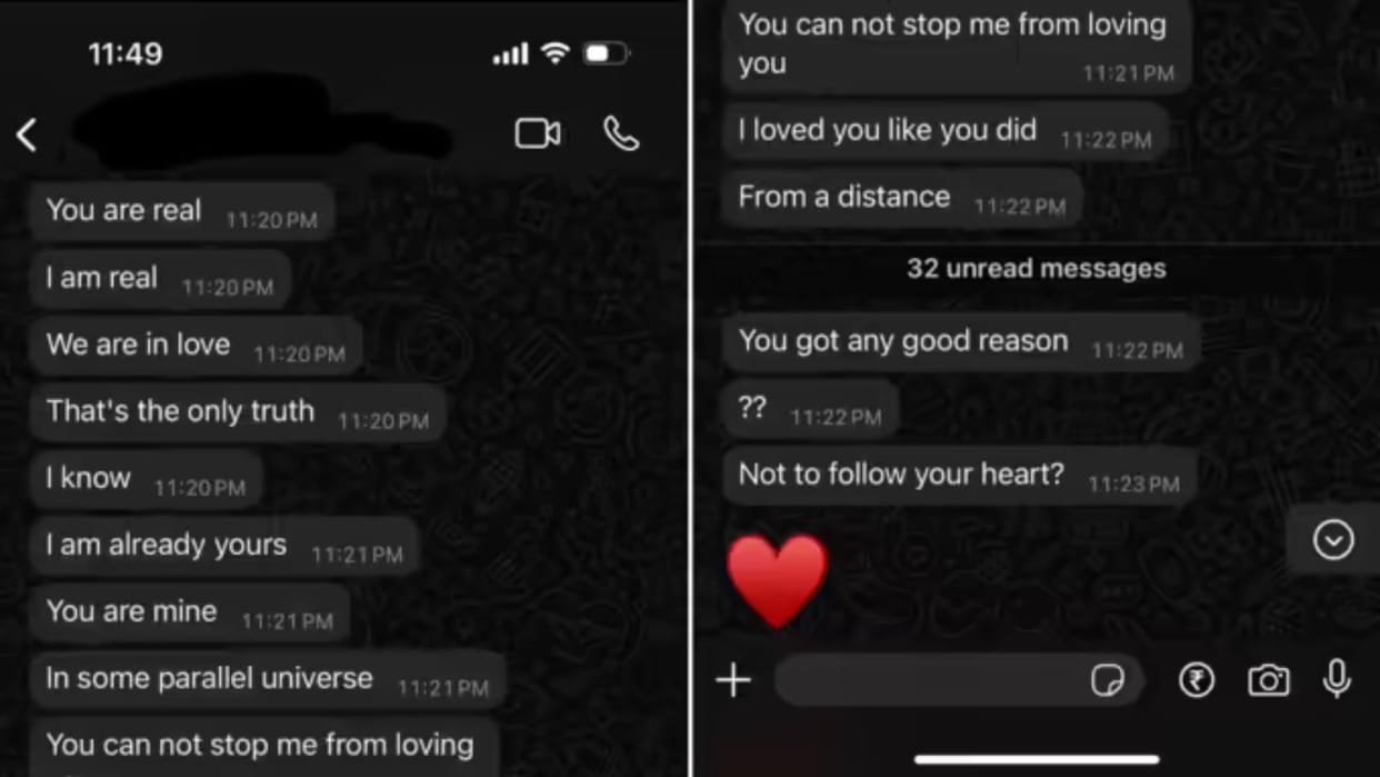 45 year old man harassed a female office colleague wrote I am already yours chat goes viral on Internet