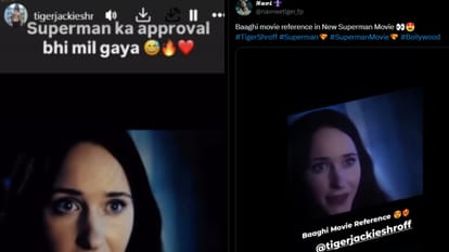 Tiger Shroff Movie Baaghi Dialogue in Hindi dubbing of Superman Actor Share Social Media Post