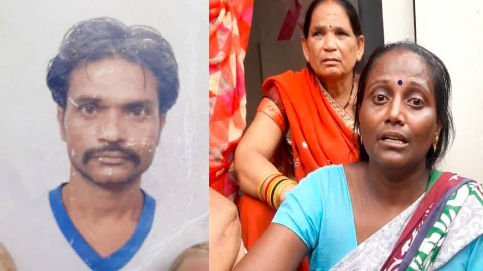 young man fell into drain after slipping on broken culvert In Lucknow searching for him