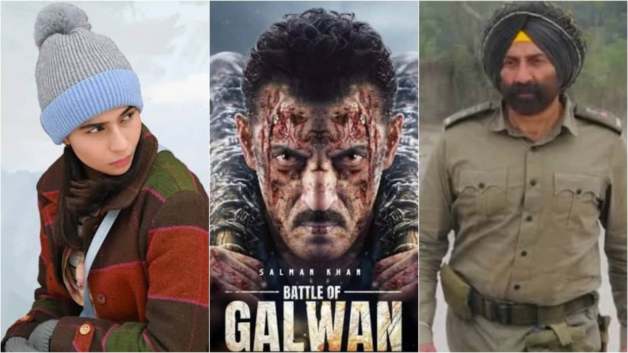 Upcoming Indian Army and Military Based Movies Tanvi The Great Border 2 Battle Of Galwan