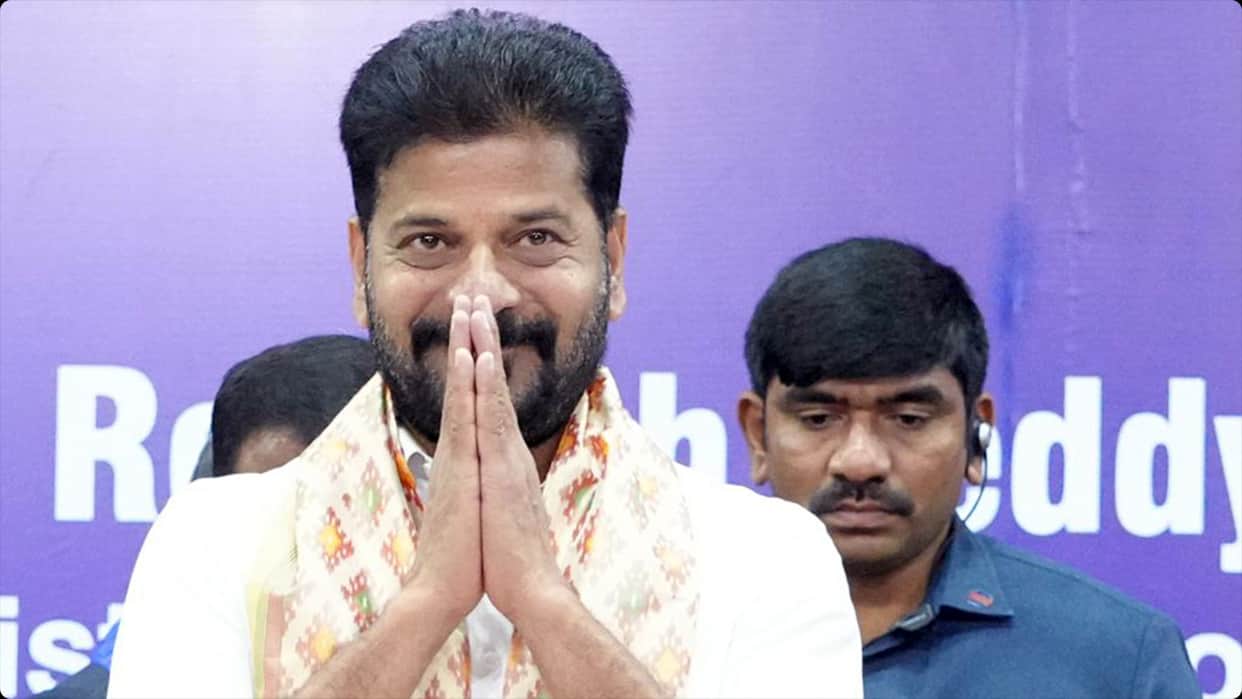 telangana cm revanth reddy free breakfast and lunch government school students education balamrutham scheme