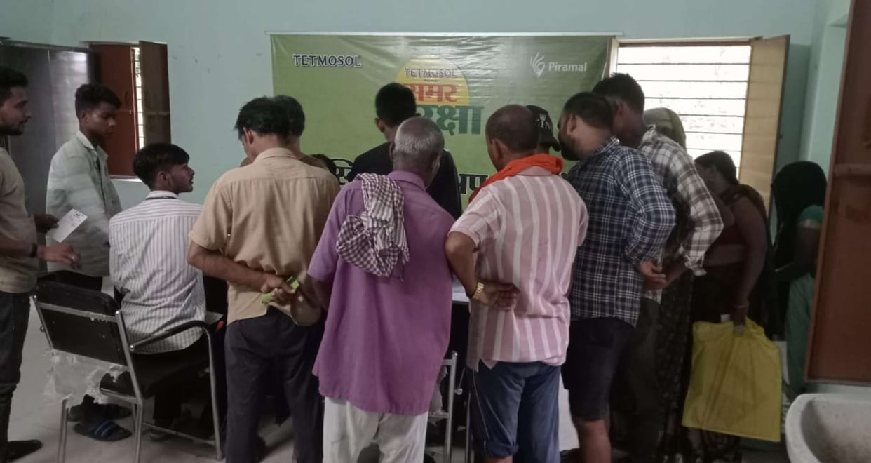 two day free skin checkup camp tetmosol amar ujala initiative gaya