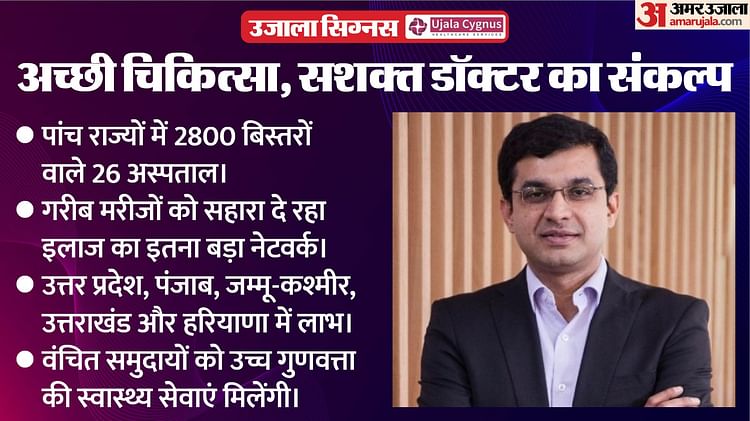 Nitin Nag at Ujala Cygnus: वंचितों तक स्वास्थ्य सेवाएं... पांच राज्यों में 26 अस्पताल; नितिन नाग बने MD और CEO