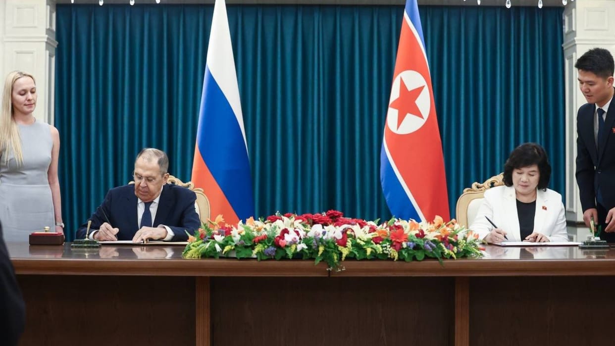 Russia warns US, South Korea, Japan against forming security alliance targeting North Korea