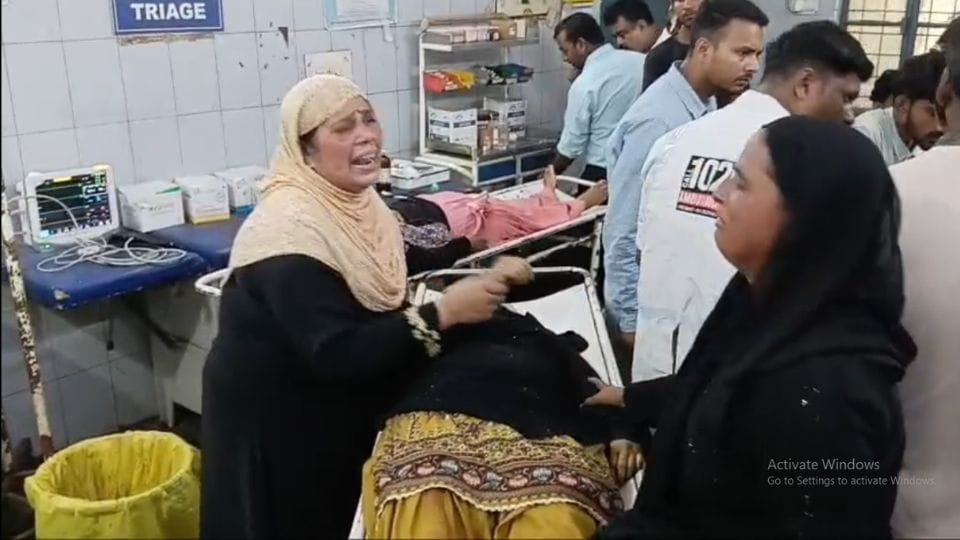 Three people including mother and son travelling in auto died after being hit by roadways bus in Bulandshahr