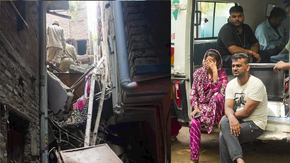 Delhi Building Collapse Rabia had gone to her brother house after 32 years died two days later