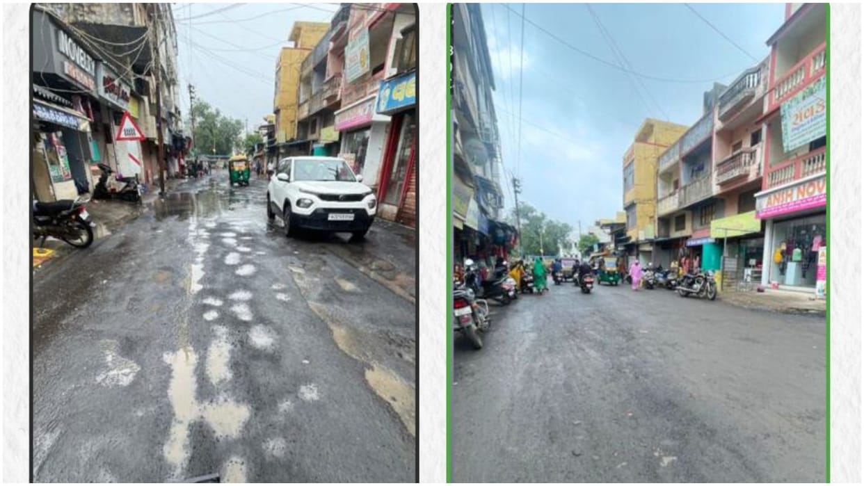 Gujarat: Problems like road repairs are being solved through WhatsApp app Navsari Municipal Corporation
