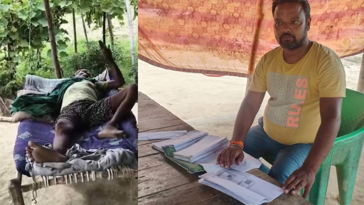 farmer attempted suicide In Barabanki hurt by Tehsildar one-sided order on land dispute investigation ordered