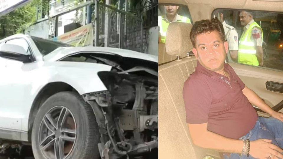 Drunk Audi driver crushes five people sleeping on footpath in Delhi