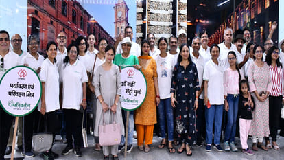 Members of Parivartan Forum enjoyed metro journey from Kanpur Central to IIT