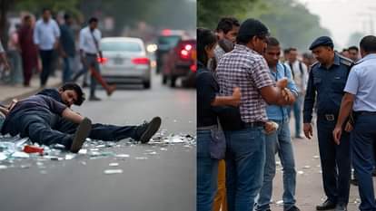 दिल्ली में पैदल यात्रियों को सड़क हादसे का खतरा