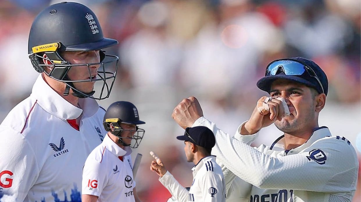 ind vs eng 4th test shubman gill on jack crawley ben duckett controversy said they were 90 seconds late know