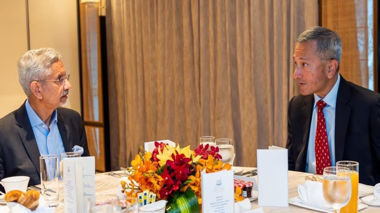 MEA Jaishankar Foreign Visit Updates China Singapore SCO Meeting rare metals among issues of discussion