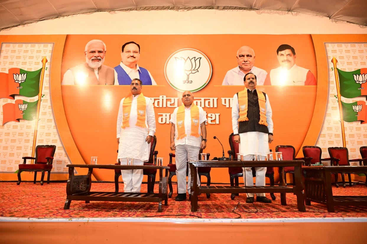 MP: BJP state president Hemant Khandelwal said- BJP family is my family, strengthening the organization is the