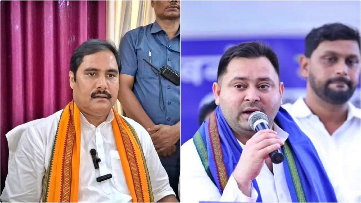 Bihar Election 2025: Minister Janak Ram says Every crime in Bihar is linked to Mahagathbandhan-Tejashwi Yadav