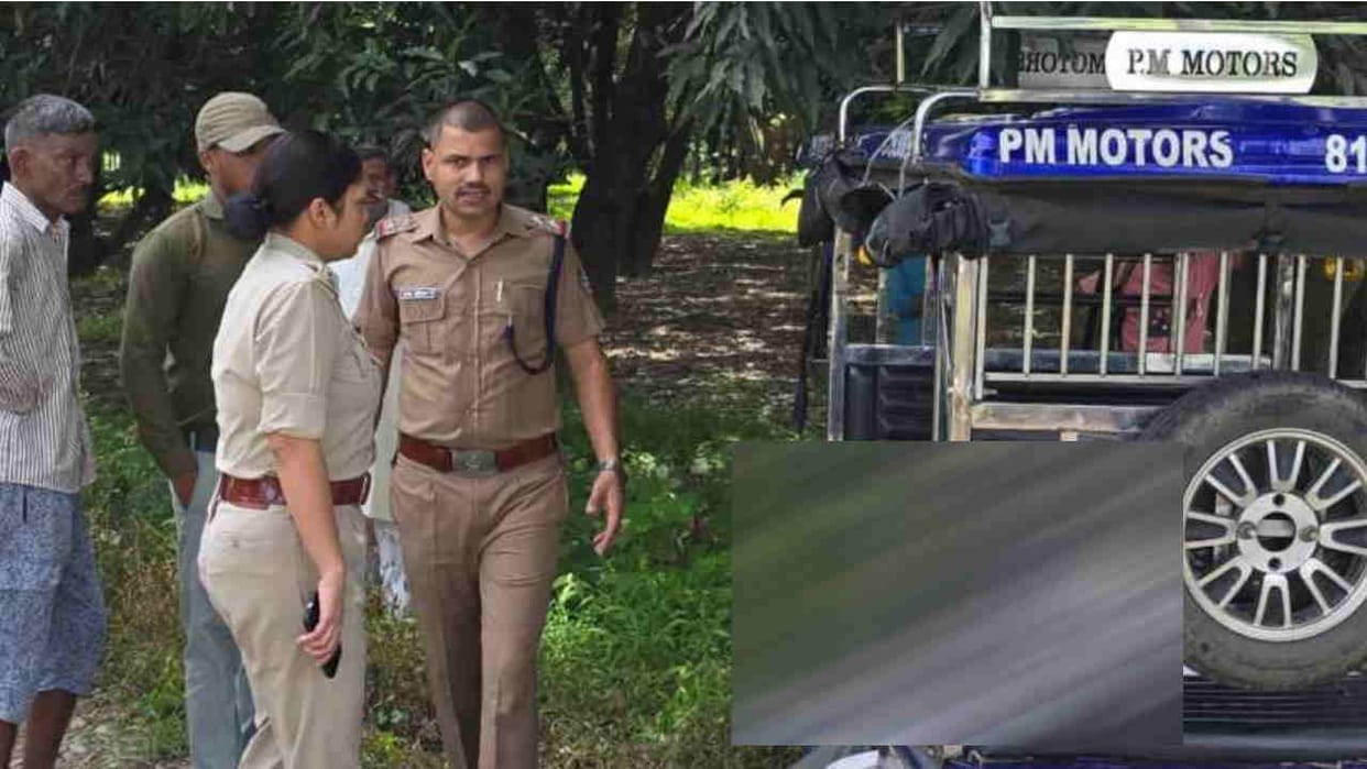 E rickshaw driver strangled to death body found inside the garden haridwar News
