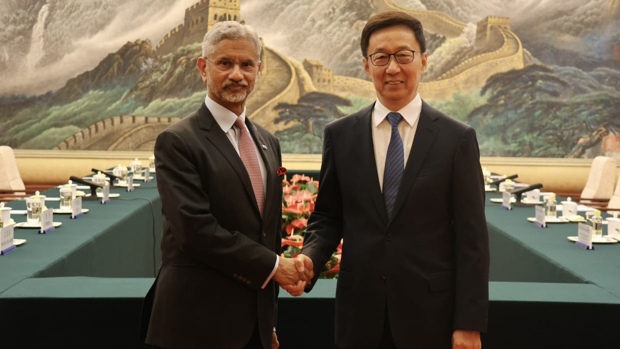 EAM Dr S Jaishankar met Chinese Vice President Han Zheng in Beijing today Know all about it