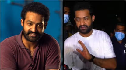 JR NTR Loses His Cool On Fans When They Shout For Him While Paying Tribute To Late Kota Srinivasa Video Viral
