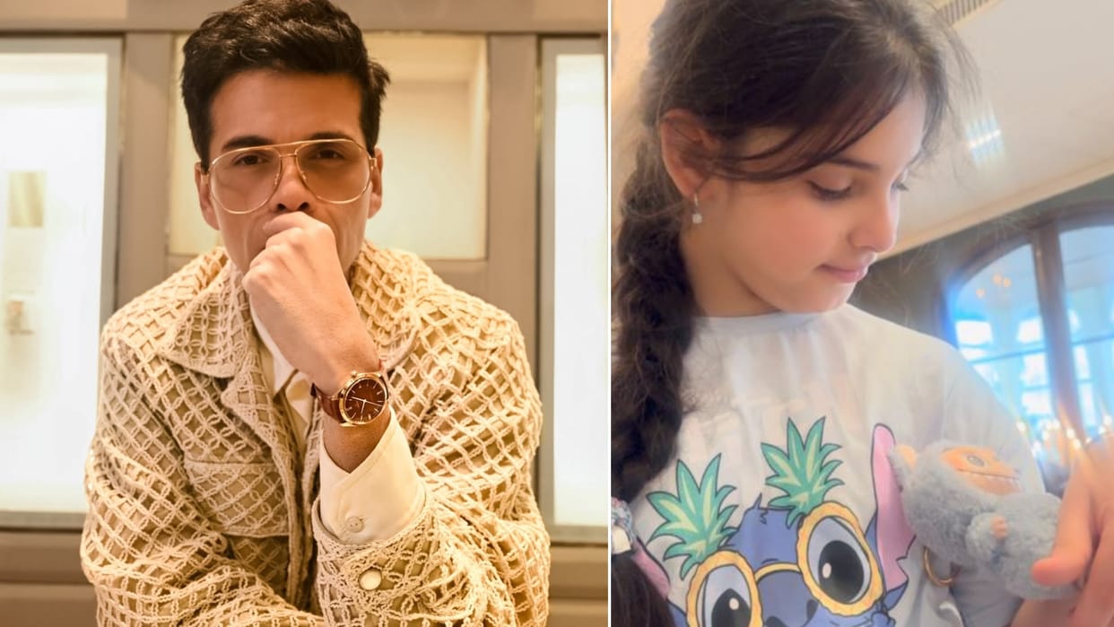 Karan Johar daughter Roohi shuts him down for calling Labubu dolls a trend