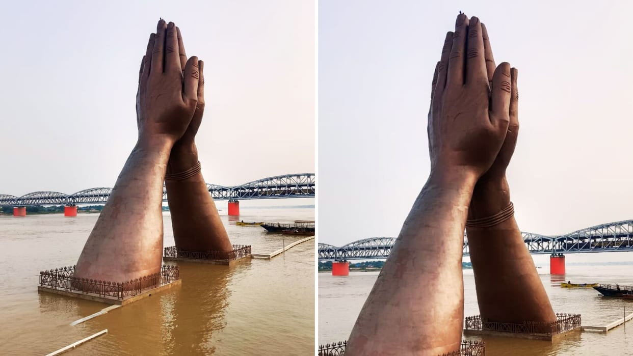 Flood in Varanasi Water entered houses due to reverse flow of Varuna preparations for evacuation