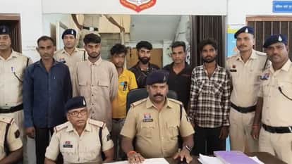 Case of murder of a youth two days ago eight arrested including a minor in Bilaspur