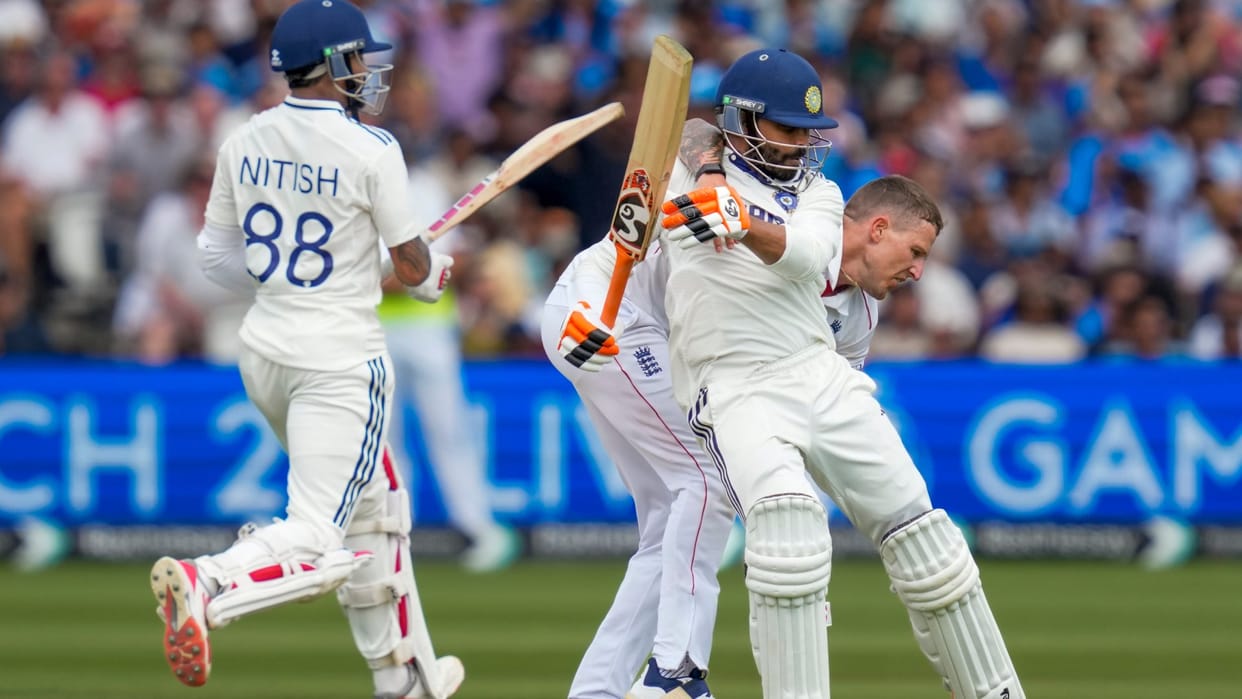 ind vs eng 3rd test 2025 ravindra jadeja brydon carse conflict video goes viral ben stokes enters