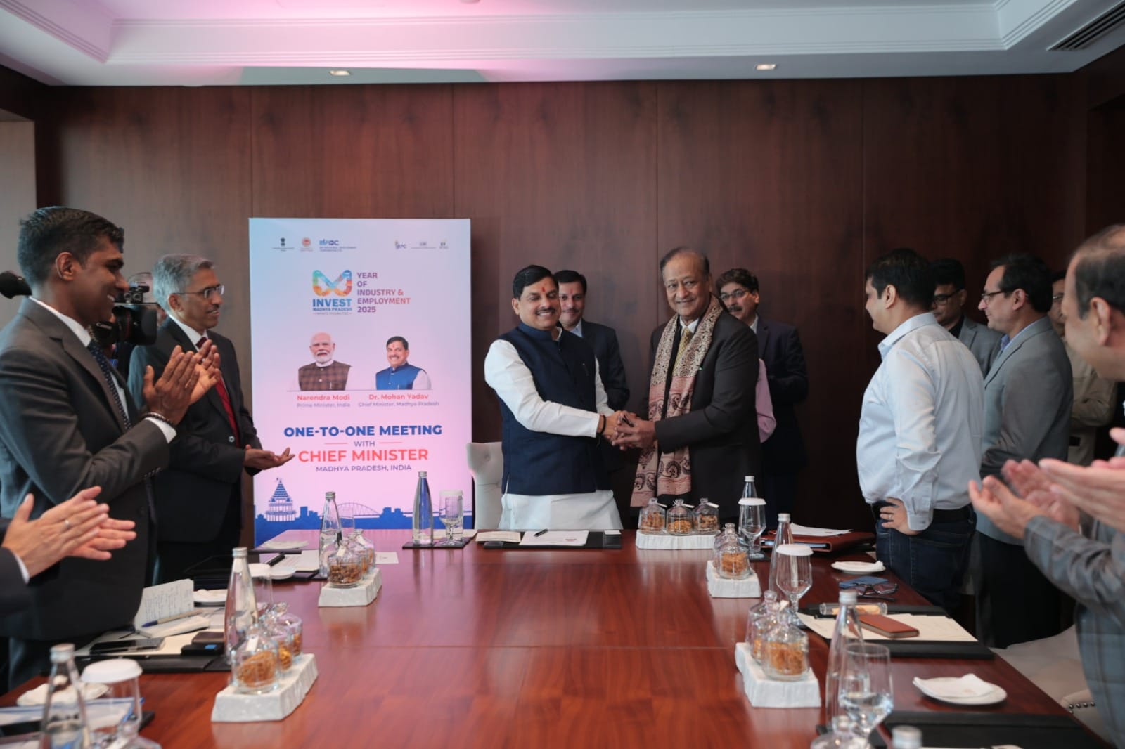 Mohan Yadav Dubai Visit 2nd Day: Important meeting held between CM Dr. Yadav and JITO, MP can benefit from par