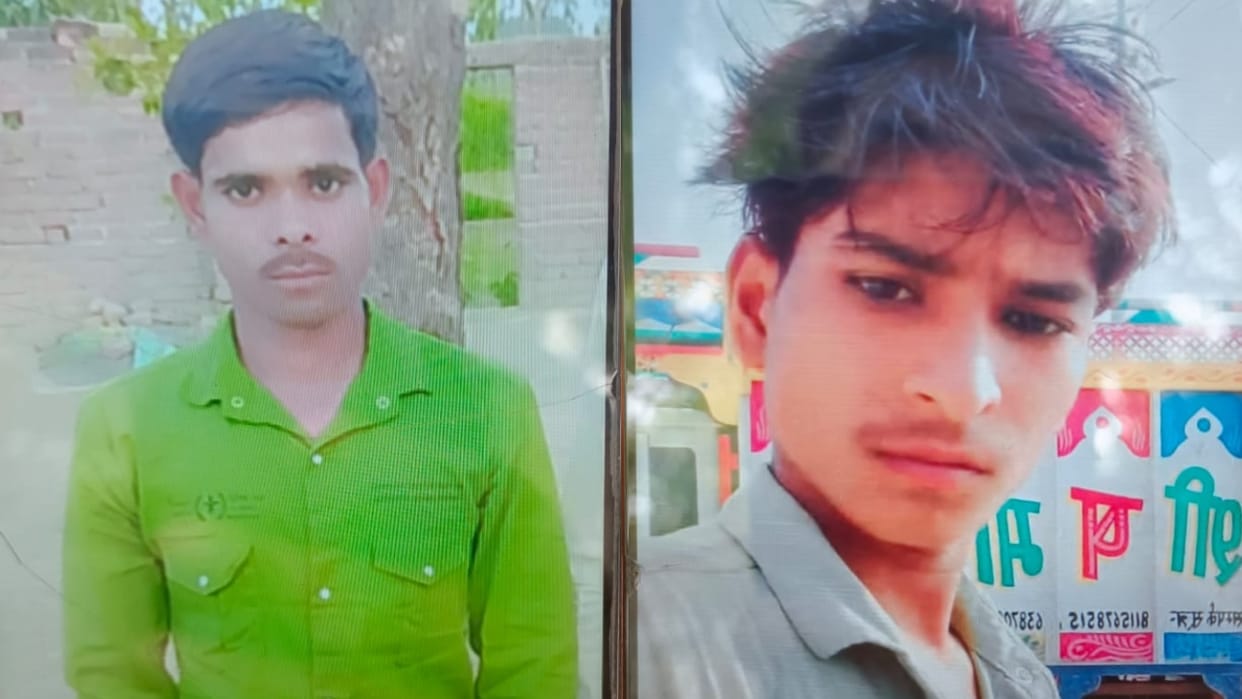 Two brothers died after being hit by an unknown vehicle in Shahjahanpur