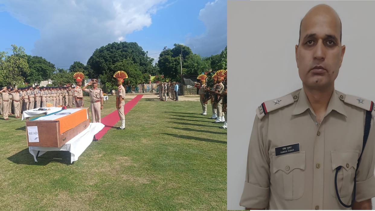 Gorakhpur SSB jawan was running on the fertilizer ground, suddenly he fell and died