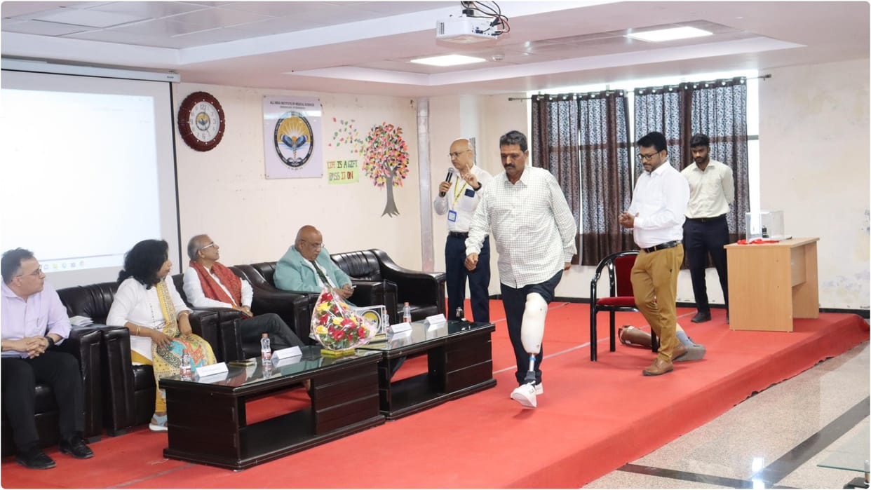 Indigenously designed cost-effective carbon fibre foot prosthesis unveiled