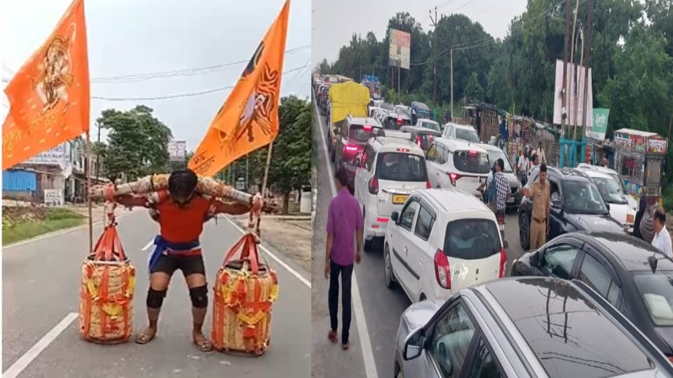 Kanwar Yatra 2025 Buses Suspended, Schools Closed, Traffic Jams on Highways UP News in Hindi
