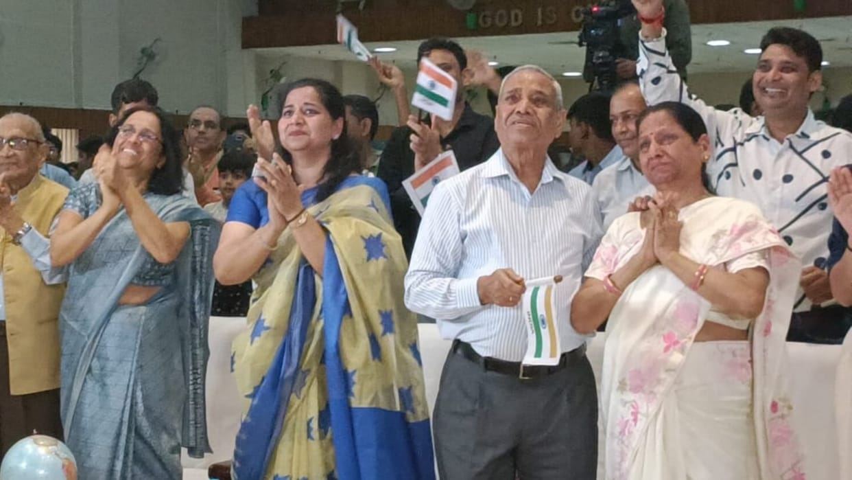 Captain Shubhanshu Shukla returned to earth after completing the mission on ISS.