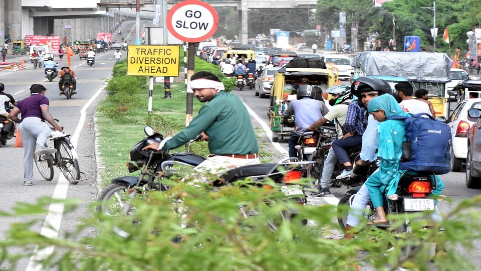 Meerut: One-way in the city on Kanwar Marg, vehicles will come and go from one side only