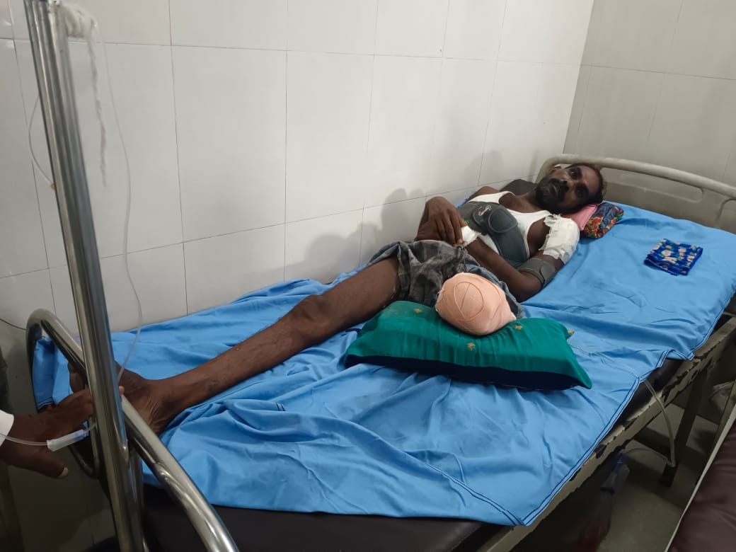 Mohanlalganj: The laborer's life came to a standstill due to the doctor's negligence