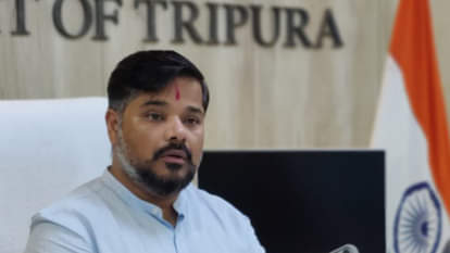 त्रिपुरा के पर्यटन मंत्री सुशांत चौधरी