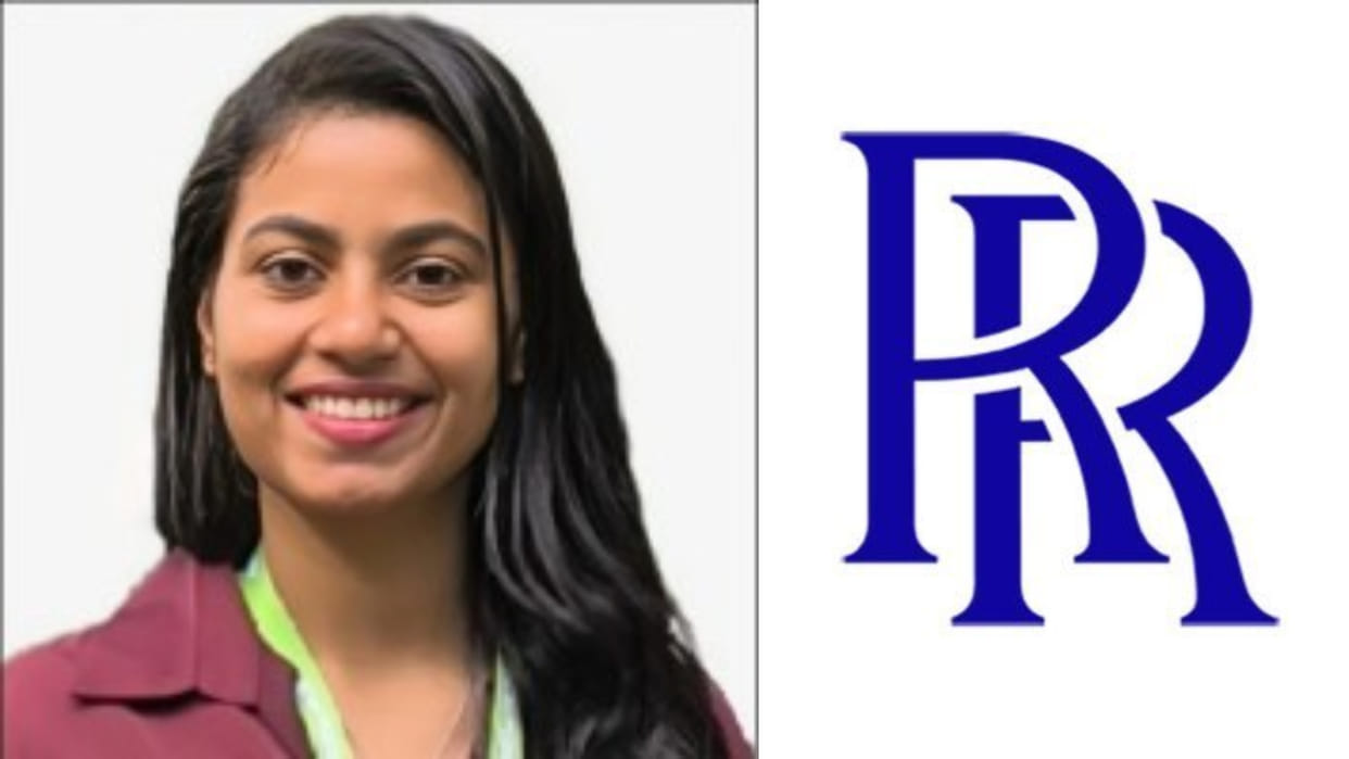 Rithuparna KS got 72.3 lakh internship offer in Rolls Royce; Know about her