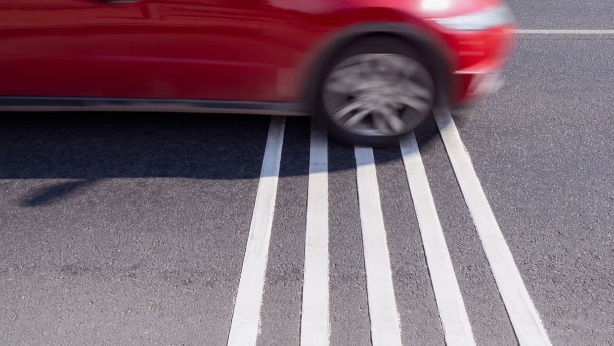 Why white rumble strips are made on roads and highways know its purpose