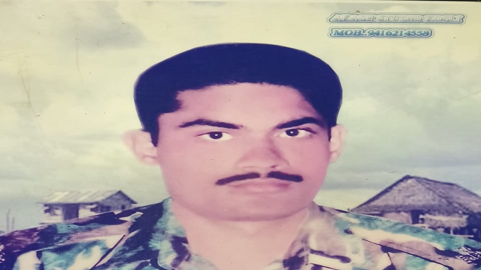 Lance Naik Lila Ram was martyred in the Kargil war